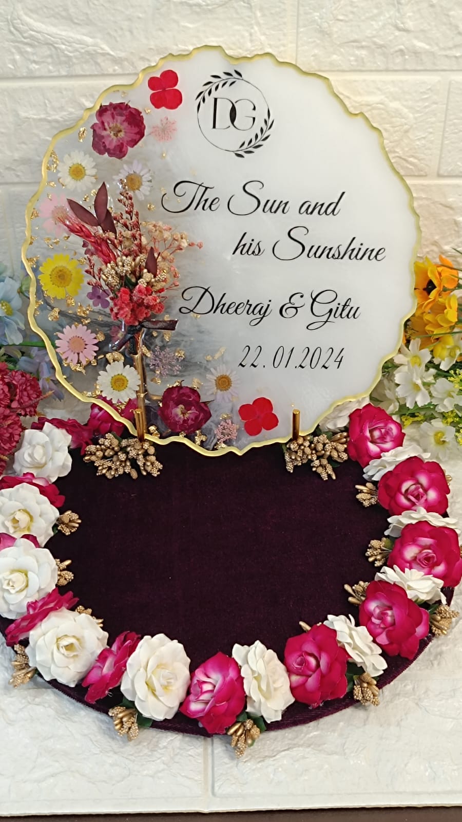 Engagement Ring Platter - PurelyJid