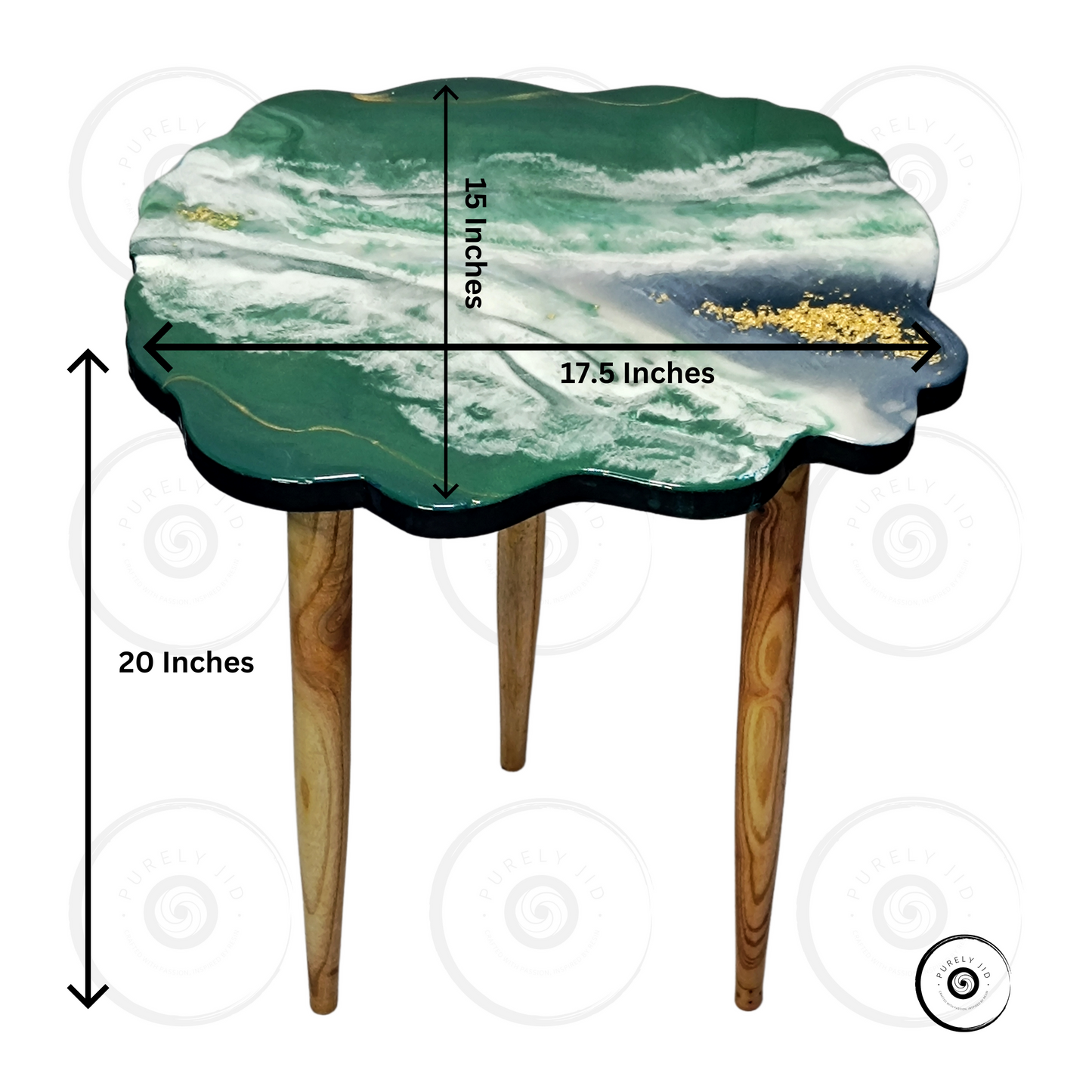 Blue Lagoon Table - PurelyJid