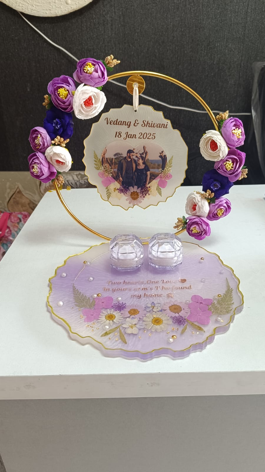 Engagement Ring Platter - PurelyJid