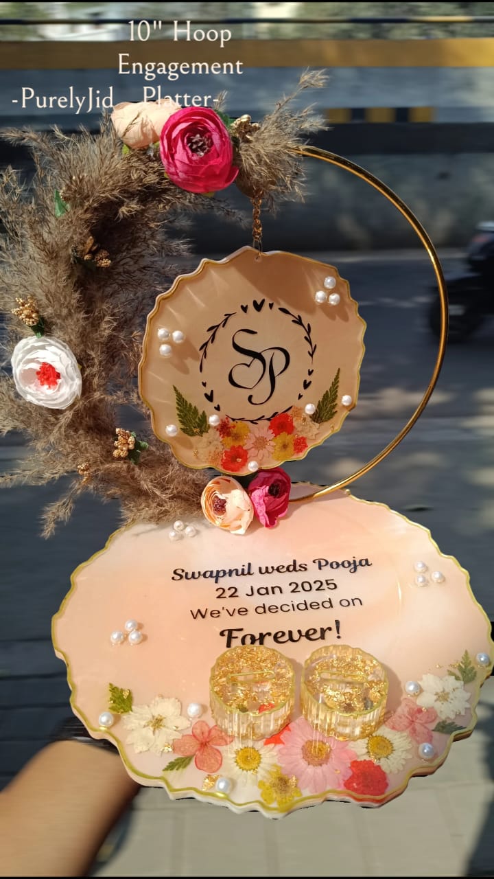 Engagement Ring Platter - PurelyJid