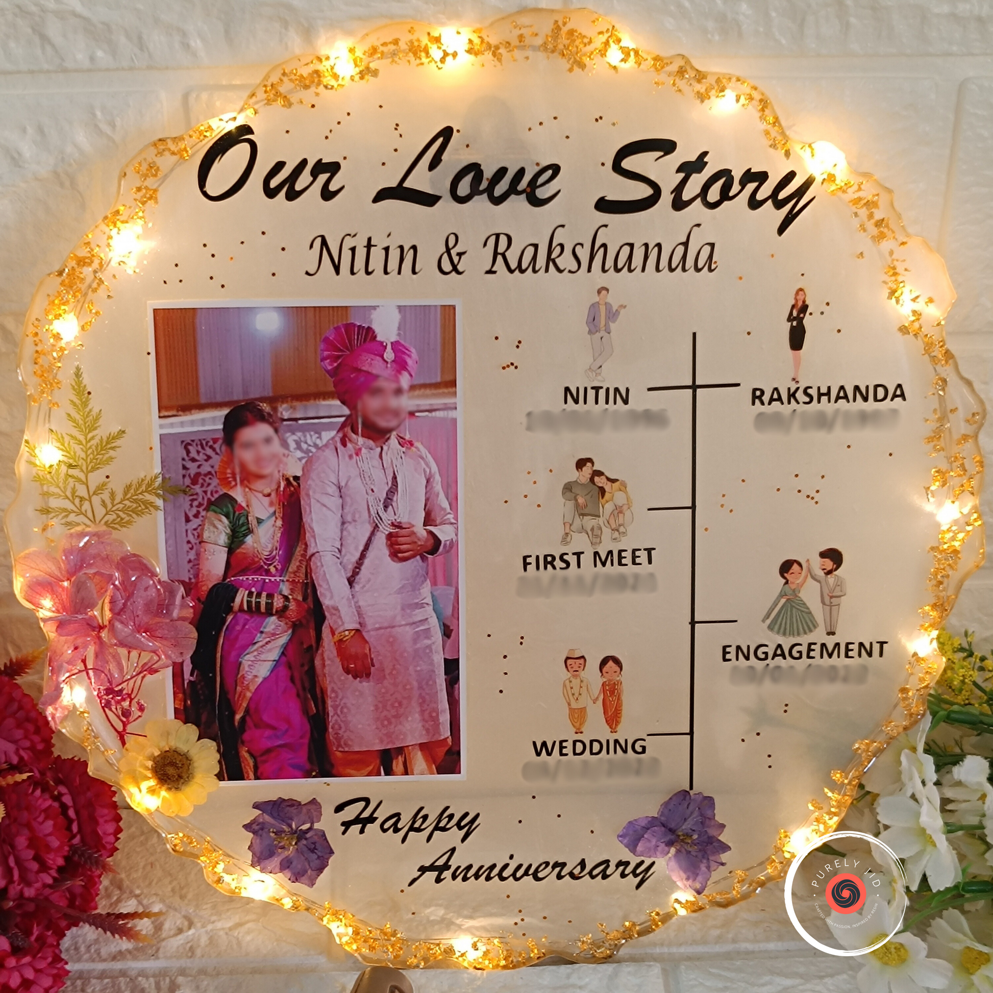 Love Story Frame - PurelyJid
