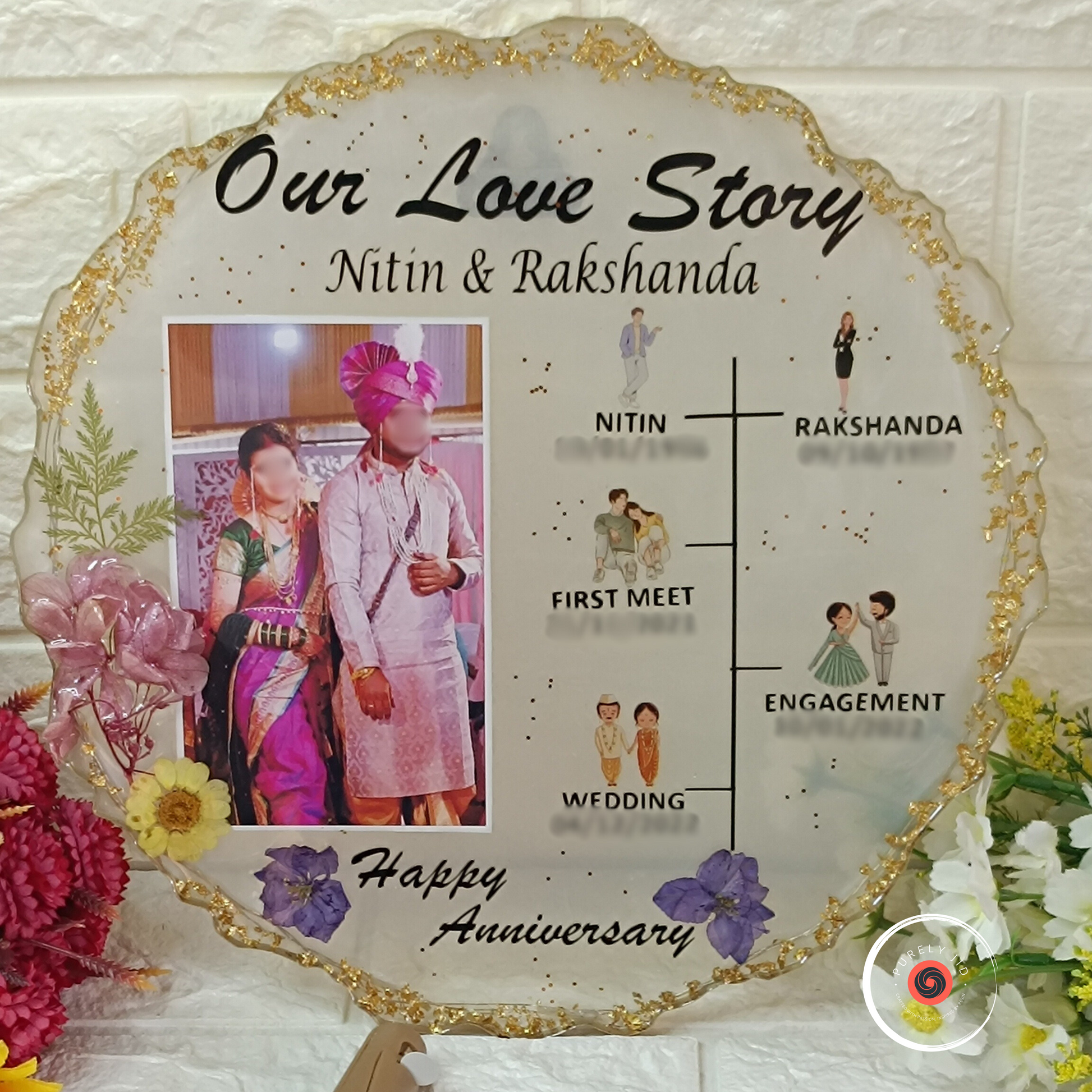 Love Story Frame - PurelyJid