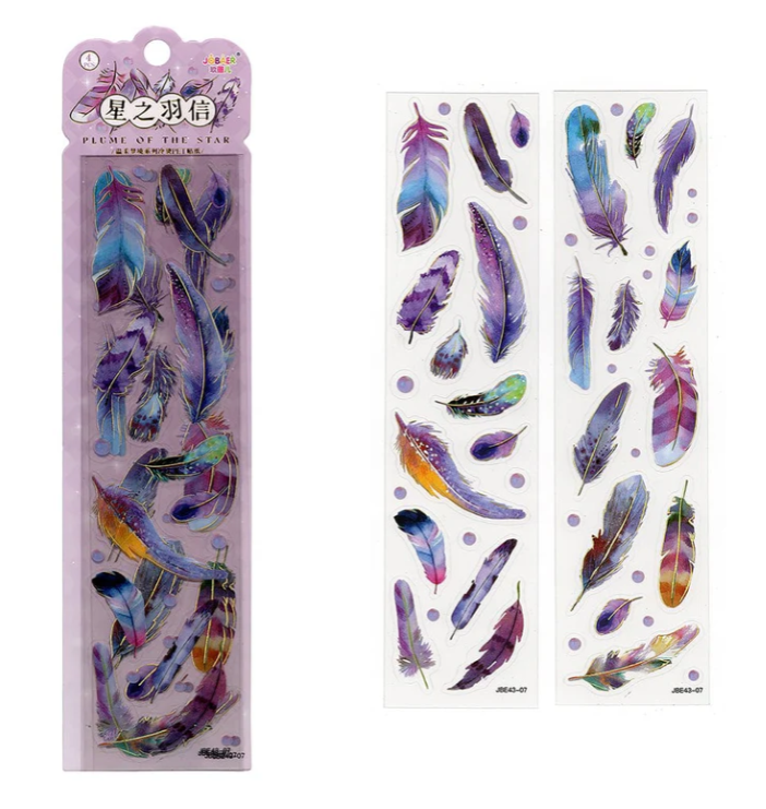 Feather Stickers