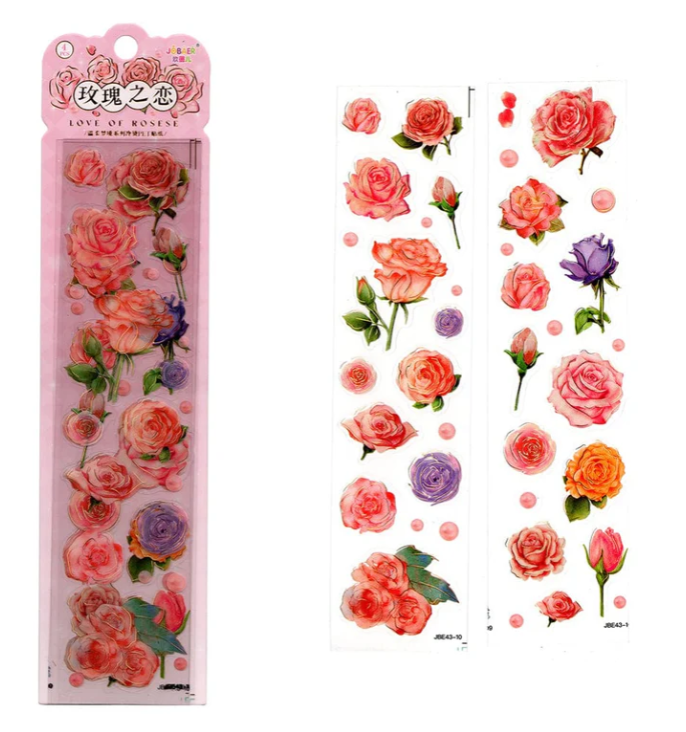 Floral Theme Stickers