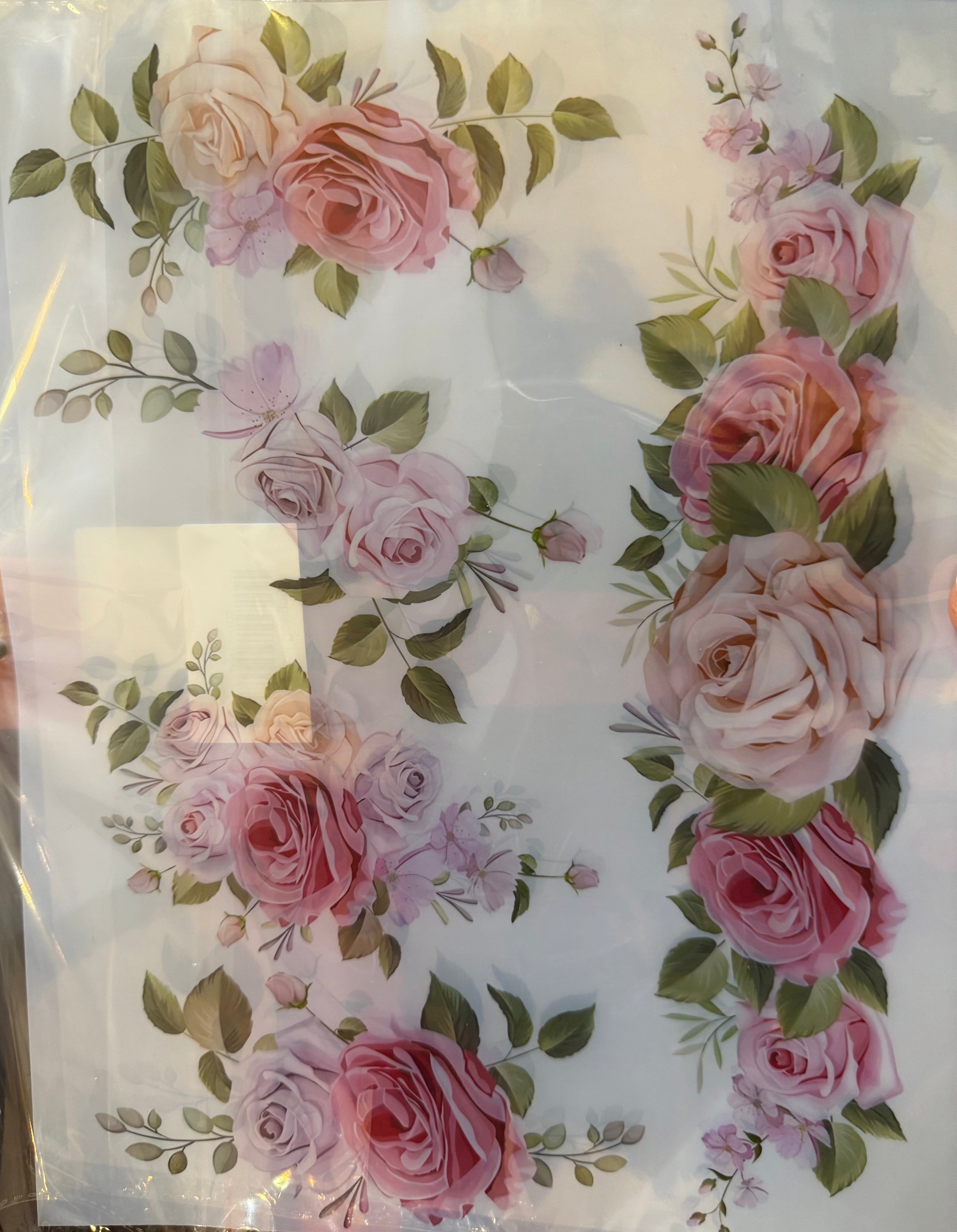 Floral Insert Sheet