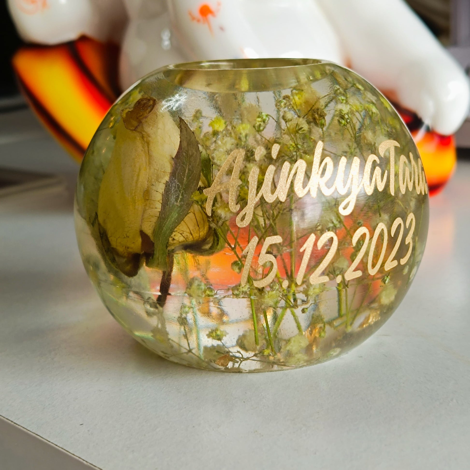 Candle Holder- Sphere - PurelyJid