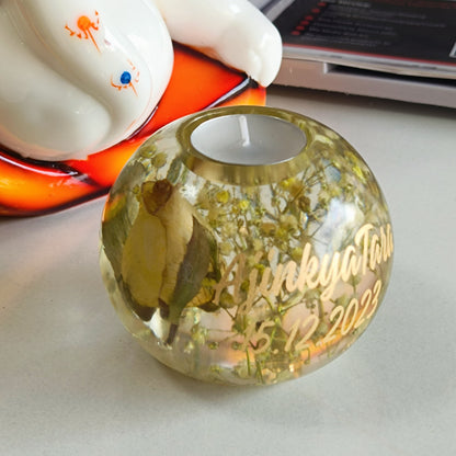 Candle Holder- Sphere - PurelyJid